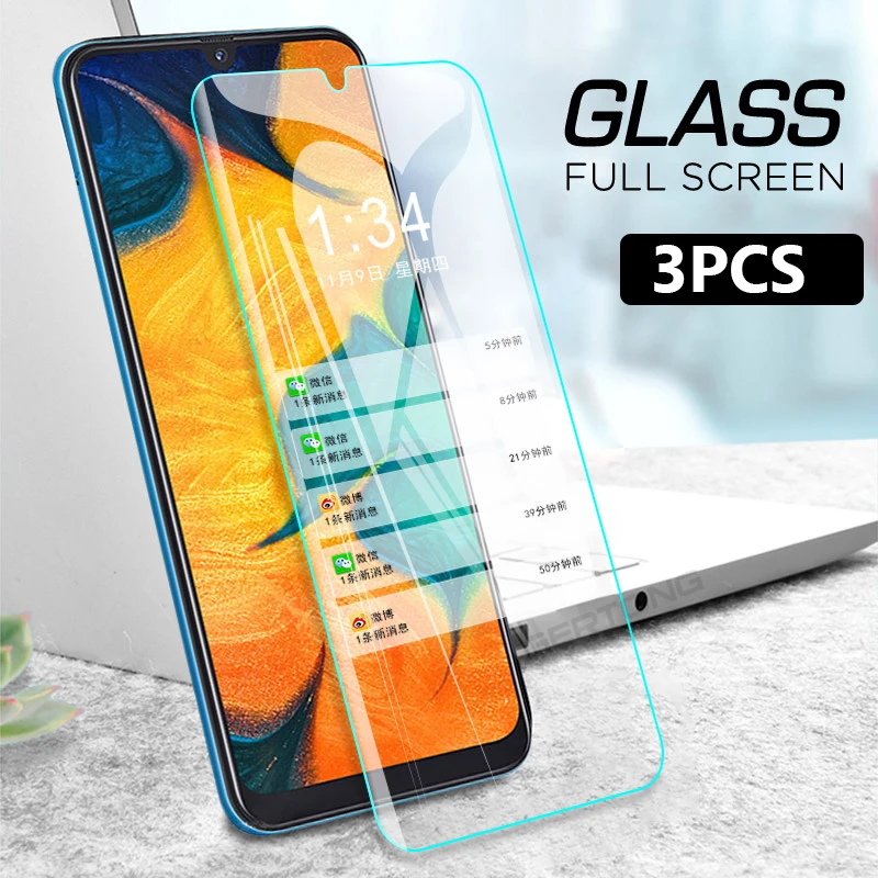 

3PCS Screen Protector Glass For Samsung A70 A50 A40 A30 A90 A80 A60 A10 M30 M20 M10 S10e A 50 40 Cover Tempered Glass