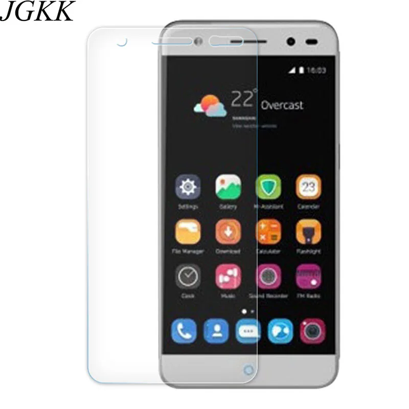 JGKK 2 шт 2.5D Закаленное стекло для ZTE Blade V7 Lite прозрачная защитная пленка A6