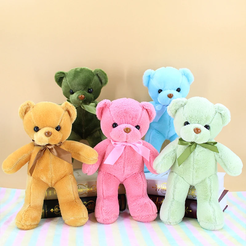

35CM Beautiful doll teddy bear plush teddy bear wedding gift baby toy birthday gift soft toy wedding throwing toy WJ045