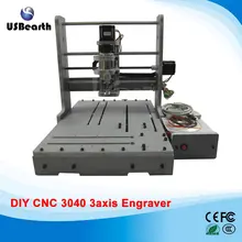 LY mini CNC router DIY 3040 3 axis mini CNC drilling machine free tax to EU