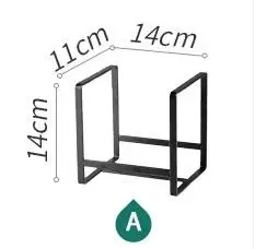 Сушилка для посуды, сушилка для тарелок, кухонная чаша, чашки, кружка, органайзер, Cucina, держатель, черный, белый цвет, железная полка для хранения, полка для ножей, организация - Цвет: A Small