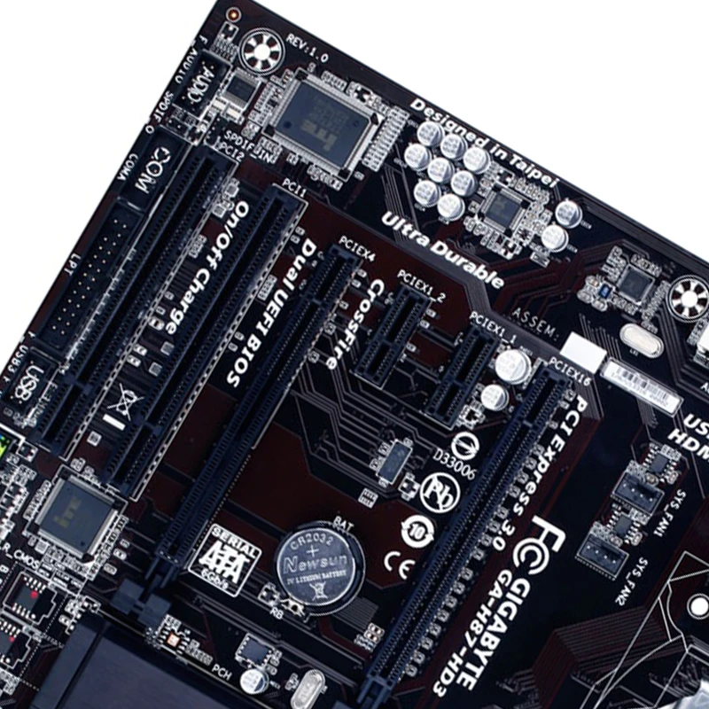 GIGABYTE GA-H87-HD3 рабочего Материнская плата LGA1150 i3 i5 i7 DDR3 USB3.0 блок питания ATX