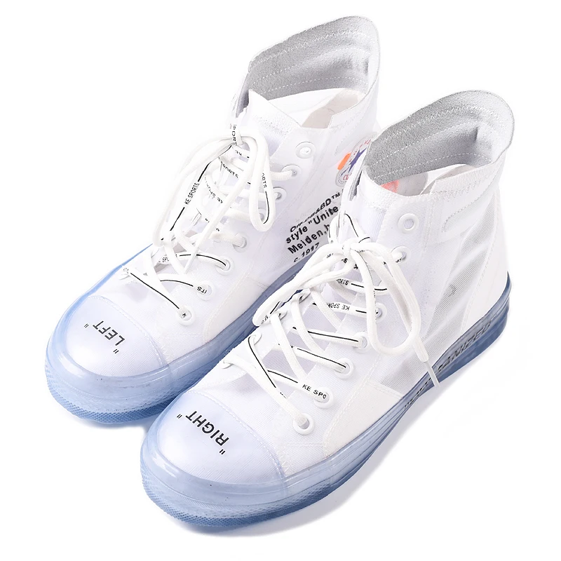 

Tenis Hombre Trainers Safety Pair Canvas Shoes Men Transparent Hip-hop Street Height Increasing sneakers Scarpe Uomo Zapatillas
