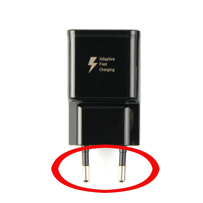 Адаптер быстрой зарядки EP-TA20EBE для samsung Galaxy S8 G9500 NOTE8 Note 9 G9550 C7Pro C9 Pro A8 A7 кабель usb type-C - Тип штекера: EU Standard Adapter