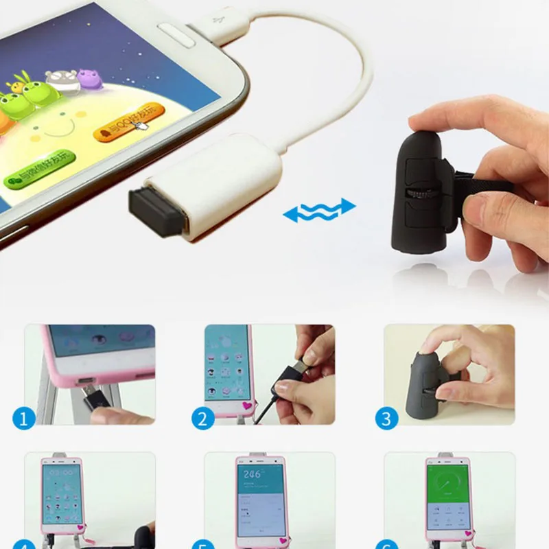 Bluetooth мышь мини пальчиковая воздушная мышь для ноутбука Компьютерные Мыши Mause Bluetooth простая портативная