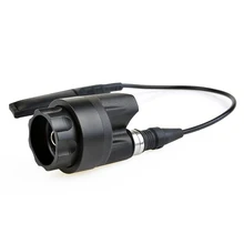 SEIGNEER Тактический Двойной переключатель в сборе XM07 двойной переключатель Оружие Огни хвост в сборе по проводу+ задняя крышка NE04043