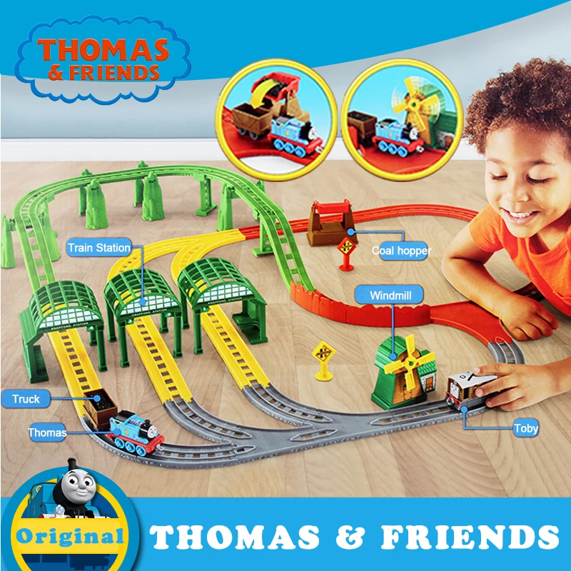 Thomas and Friends Matel Mini Train Car Toy Magnetic Track Brinquedos Thomas  Busy Day On Sodor Deluxe Set Toy For Children|Diecasts & Toy Vehicles| -  AliExpress