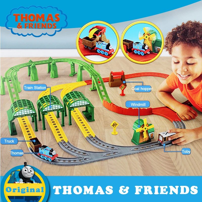 Игрушечный мини поезд Thomas and Friends Matel магнитный трек игрушки для детей|Автотреки| |
