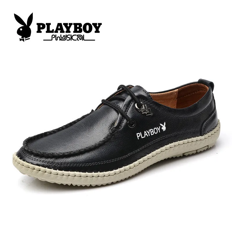Playboy мужская кожаная обувь модная обувь повседневная обувь мужская обувь на низком каблуке CX39015