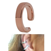 Простой нежный милый earr клип подарки для девочек 3 Цвета Настоящее стерлингового серебра 925 женские нежные изысканные серьги клип stamepd 925