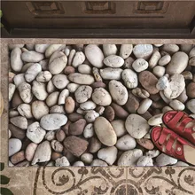 Креативный мобильный настенный прикрепляемый Настенный Коврик для окна украшение из камня печать пол наклейка Ванная Кухня саржевая наклейка ковер Декор