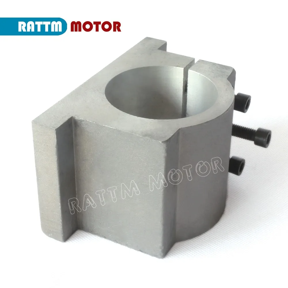 65mm Diameter Spindle Clamp Bracket /fixture /supports/tongs/holder Cast Aluminium Bracket  For CNC Engraving Milling Machine