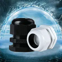 10 шт. водонепроницаемый IP68 M30 кабель сальник для 16 мм-21 мм диаметр провода