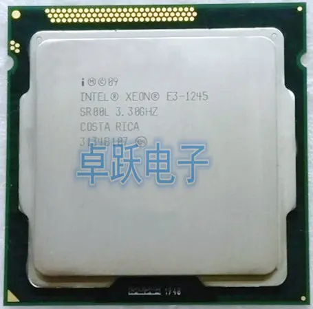 Четырёхъядерный процессор Intel Xeon 3 ГГц LGA 1155 E3 1245 | Компьютеры и офис