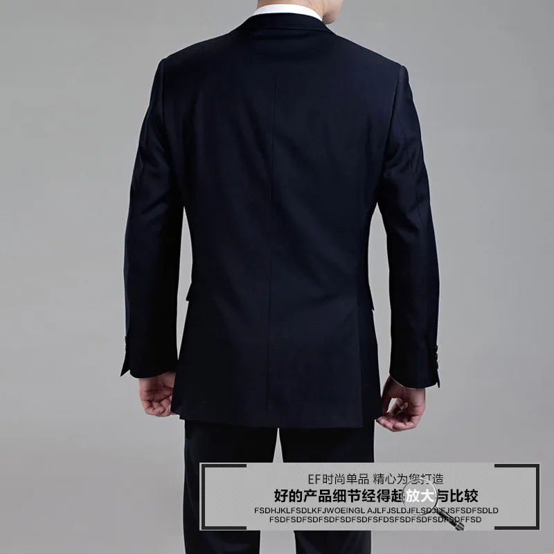 Men Slim Fit Suits With Pants Business Wedding Latest Coat Pant