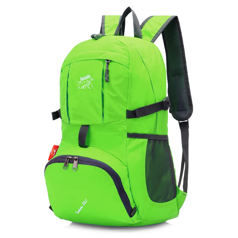 35L Light Weight Fashion Unisex Nylon Foldable Backpack Travel Bag