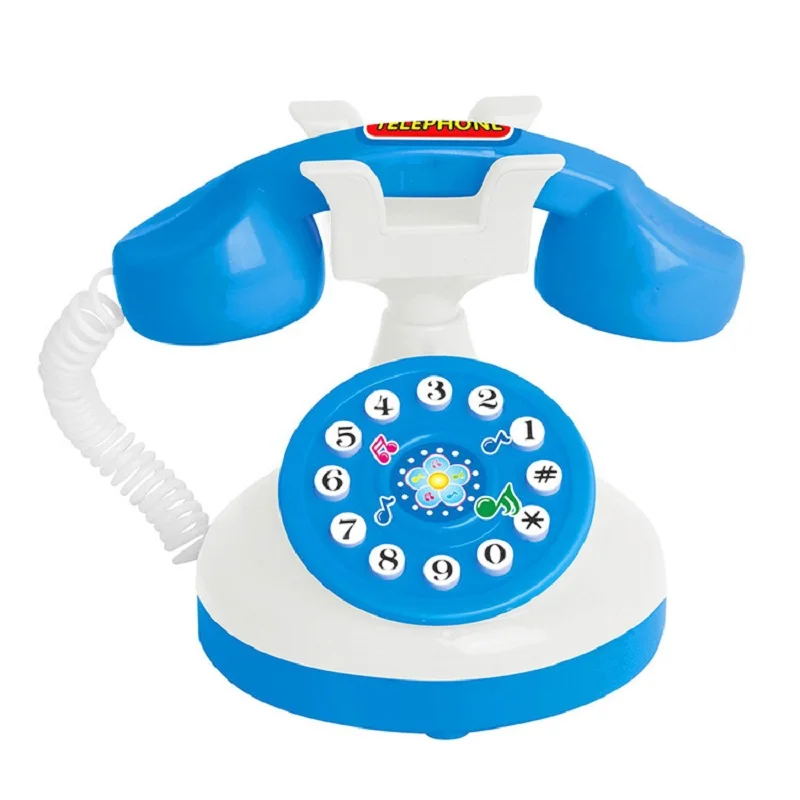 

Furniture toys children's play house small household appliances girls toys mini telephones 3 years old with sound and light
