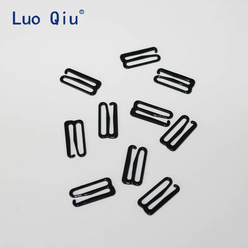 Luo Qiu высокое качество 50 шт./лот 20 мм Окрашенный черный Тип 9 металлические пряжки