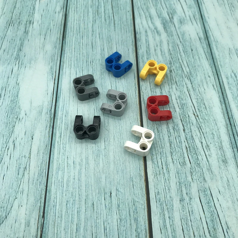 30 шт./партия Technic Alxe и контактный разъем Prependicular Double Spilt MOC кирпичные детали блоки DIY