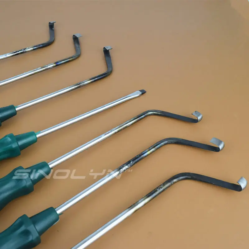Universal Open Headlight Housing Customs Tool Cold Glue Tool Knife for Removing Cold Melt Glue Sealant from Car Headlamp 7 PCS