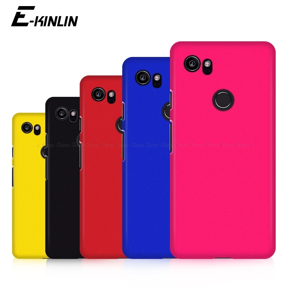

Ultra Thin Slim Matte Hard PC Plastic Phone Case For Google Pixel 2 3 3a XL 3XL 2XL 3aXL Frosted Back Cover