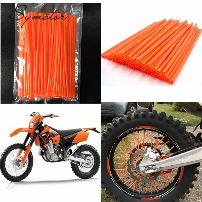 Motorbike Wheel Spoke Skins Kit 18"-21" Rims Guard Cover Fits HONDA CR YZ KX CRF Motorbike Wheel Spoke Skins Kit 18"-21" Rims Guard Cover Fits HONDA CR YZ KX CRF