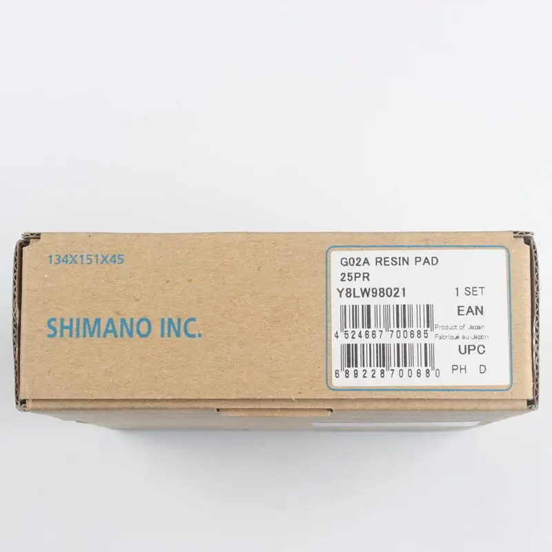 Shimano G02A полимерный диск тормозных колодок и пружина для M987 M985 M9000 M8000 M785 M7000 M675 M666 M615 S700 CX75 R785 R515 R315 стоп-сигнал