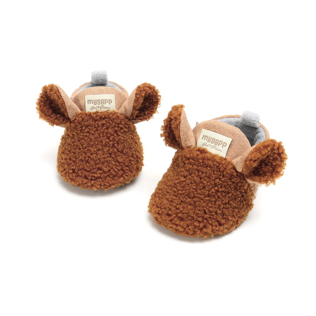 Горячая Распродажа, темно-коричневая обувь для младенцев, мягкая Нескользящая теплая обувь для малышей, модная обувь для новорожденных мальчиков и девочек, CX85C