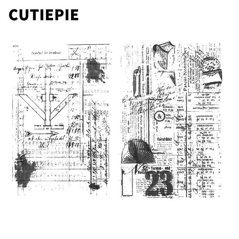 

Mysterious Background Pattern Transparent Clear Rubber Stamps for Scrapbooking Silicone Photo Album Embossing Card DIY Templates