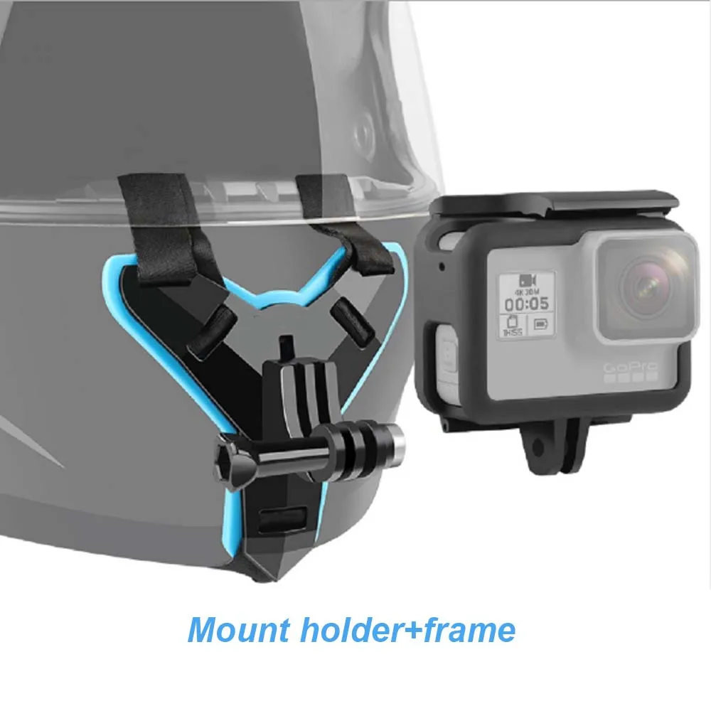 E5445-Upgraded Helmet Mount Adapter for Gopro-holder+frame