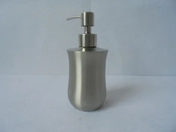 

1PC Novelty Taper Shaped Stainless Steel Hand Liquid Soap Dispenser 300ml Lotion Dispenser For Kitchen Bathroom KE 1493