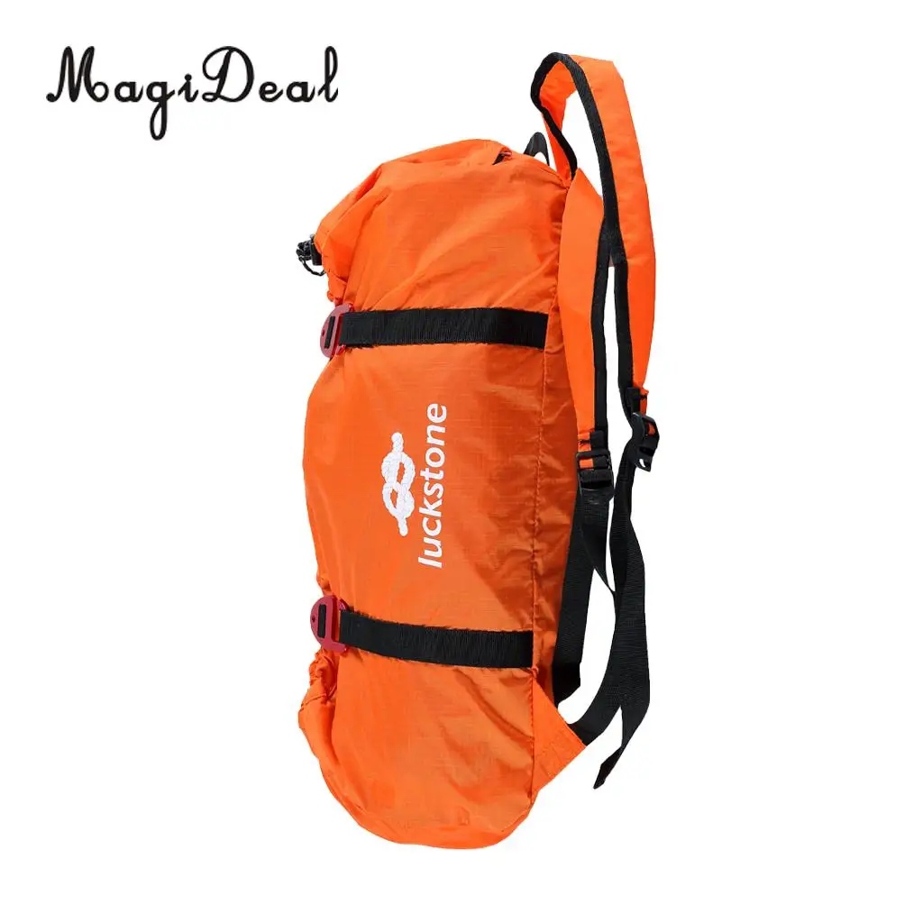 MagiDeal Folding Nylon Rock Climbing Rope Bag Gear Equipment Holder Storage for Camping Climbing Caving Travell Accessories