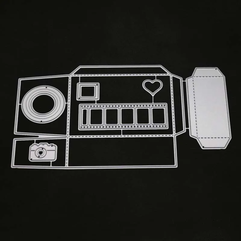 

gift box and bag frame metal Cutting Dies Stencil for Scrapbooking Paper Card making Decor Craft Embossing New 2018 troqueles