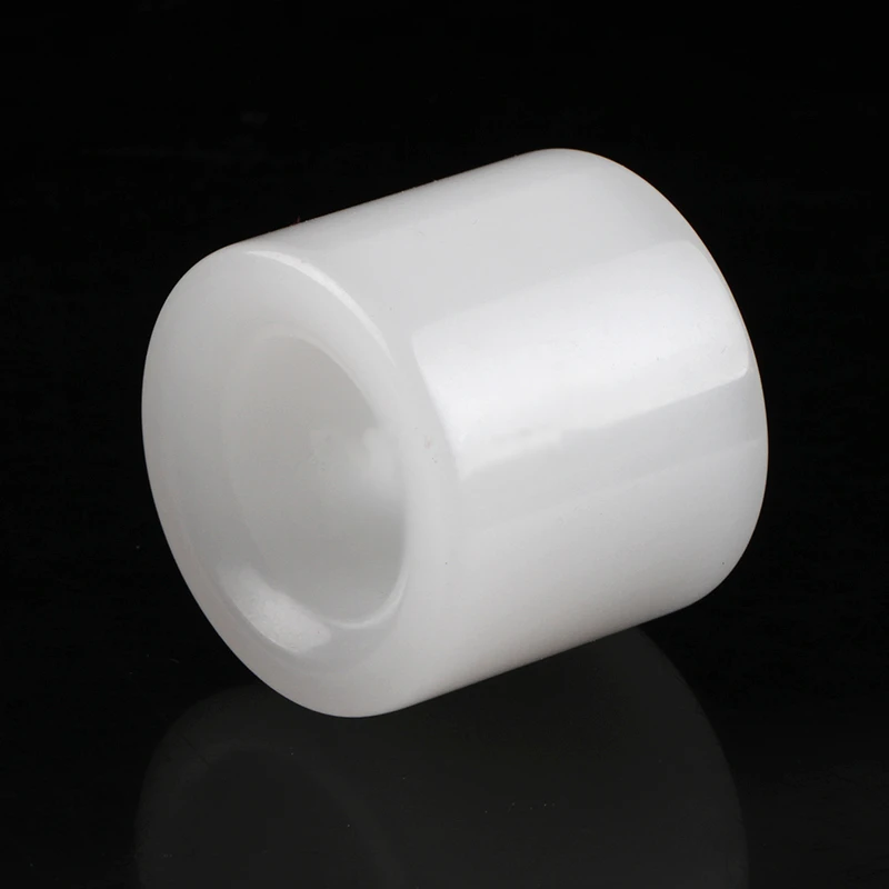 Белое кольцо натуральное афганское e pull подходит для толстых белых колец мужское