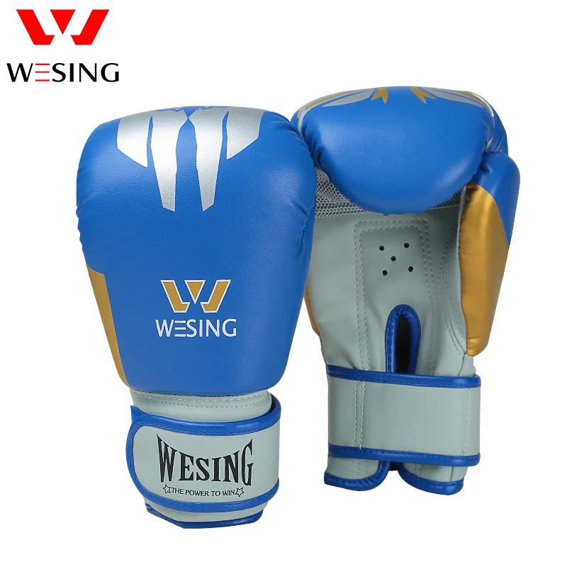 Wesing боксерские перчатки из искусственной кожи Muay Thai Boxeo Fight mma Sandbag тренировочные