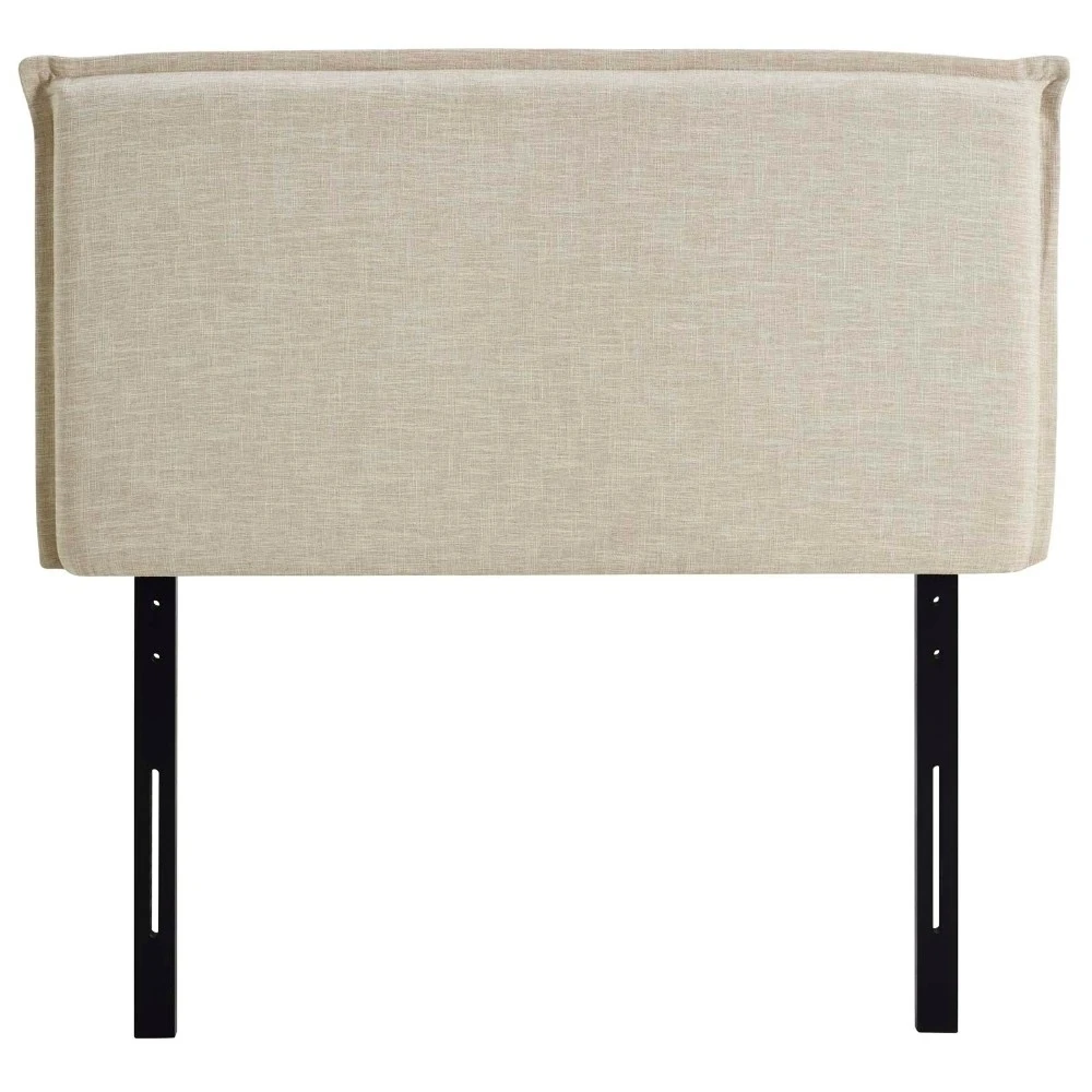 Camille Twin Upholstered Fabric Headboard (2)