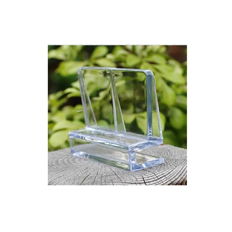 4PC/Lot Plastic Clear Clips Glass Cover Support Holders for Aquarium