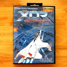 XDR X-Dazedly-Ray 16 бит sega MD игровая карта с розничной коробкой для sega Mega Drive для Genesis