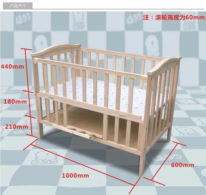 Твердая древесина детские постельные принадлежности для кроватки Мамам и детям детский надувной матрас с Колыбель для гнездо может быть детский стол для занятий детские дети стол и стул, 100*60*44 см