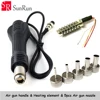 Heat Gun Hot Air Desoldering Gun Handle FOR 858 8586 858D+ 878 Rework Soldering Station BGA Repair with Nozzle and Heating Eleme ► Photo 1/6