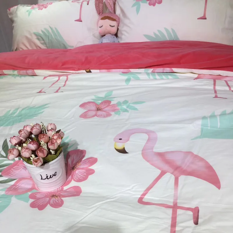 نوم مجموعات الفراش القطن الأخضر جميل النحام المطبوعة غطاء لحاف مريح ودافئ مجامع نوم مجموعات الفراش القطن الأخضر جميل النحام المطبوعة غطاء لحاف مريح ودافئ مجامع