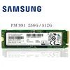 SAMSUNG SSD M.2 PM981 256 go 512 go disque dur à semi-conducteurs M2 SSD NVMe PCIe 3.0x4 NVMe ordinateur portable interne disco duro TLC PM 981 1 to ► Photo 1/6