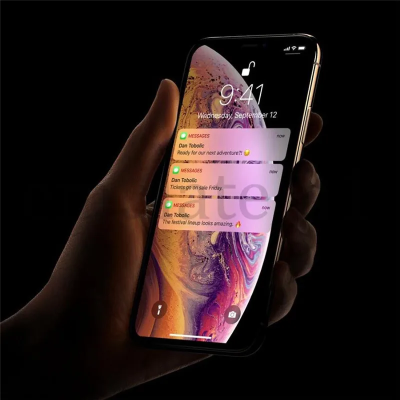 For iPhone XS Tempered Glass (8)