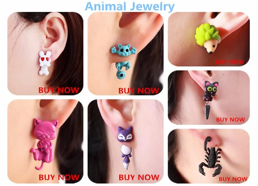 Animal Earrings