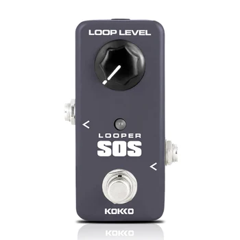 

KOKKO LOOP MINI Looper SOS Guitar Loop Pedal Looper Effects 5 Minutes Looping Time Loop Station Professional Guitar FLP2