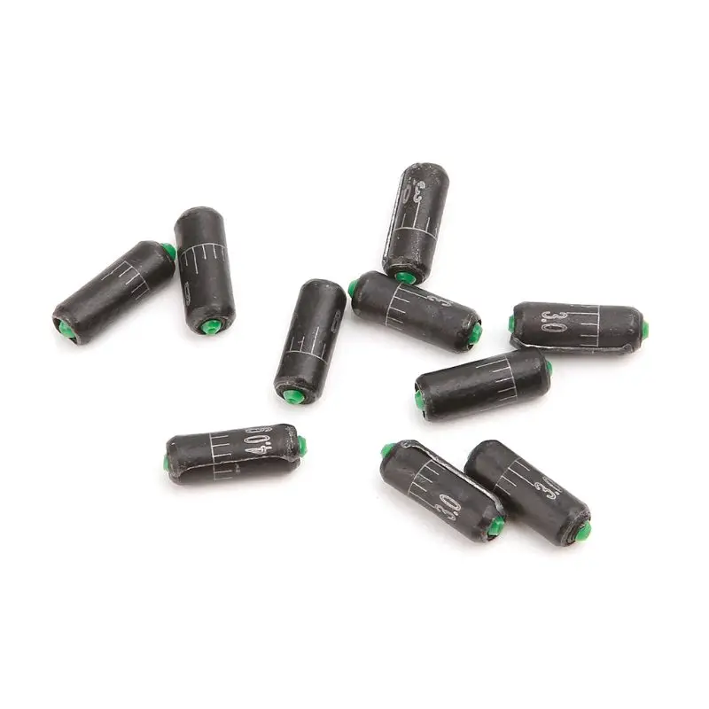 

10pcs Scale Lead Sinker Quick Replace Fishing Accessories Soft Core Fishing Tool Fishing Accessories W20