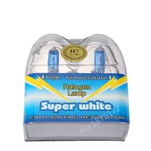 2 шт. H7 12 V 100 W 6000 K H7 ксенон супербелые галогеновые Автомобильный источник света лампы фары для автомобиля авто Светодиодная лампа парковки автомобилей