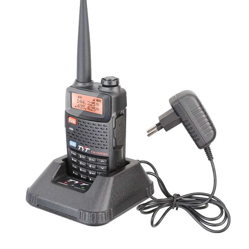 Длинные расстояние 5 Вт Новый TYT TH-UVF8D двухдиапазонный двойной Дисплей VHF136-174/UHF400-520Mhz FM трансивер