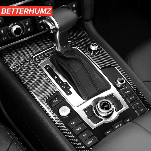Edelstahl Hinten Klimaanlage Vents Rahmen Dekoration Abdeckung Trim Für Audi  Q7 2008-2015 Auto Styling Innen Zubehör - AliExpress
