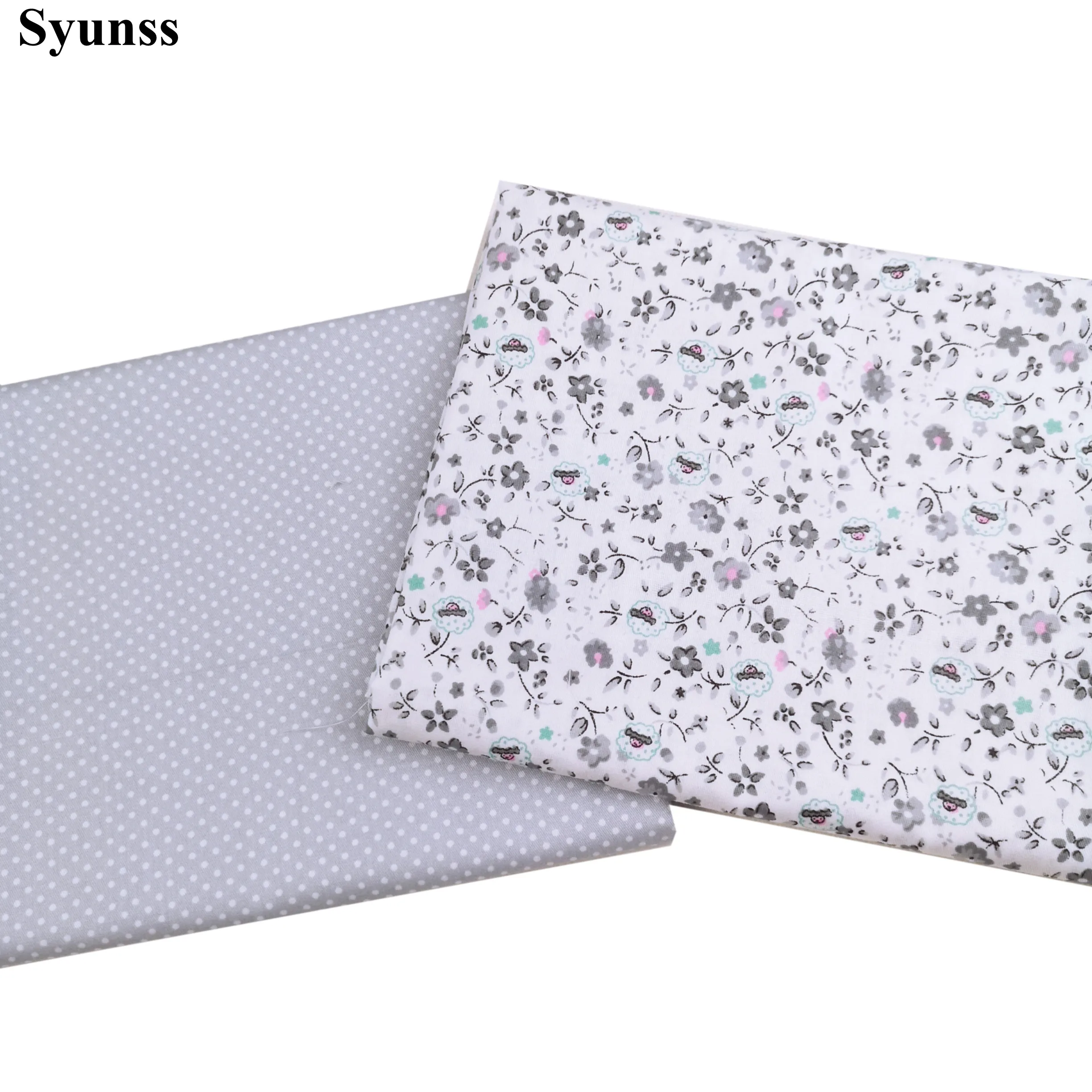Syunss Diy ткань для лоскутного шитья квилтинга детских кроваток подушек платьев